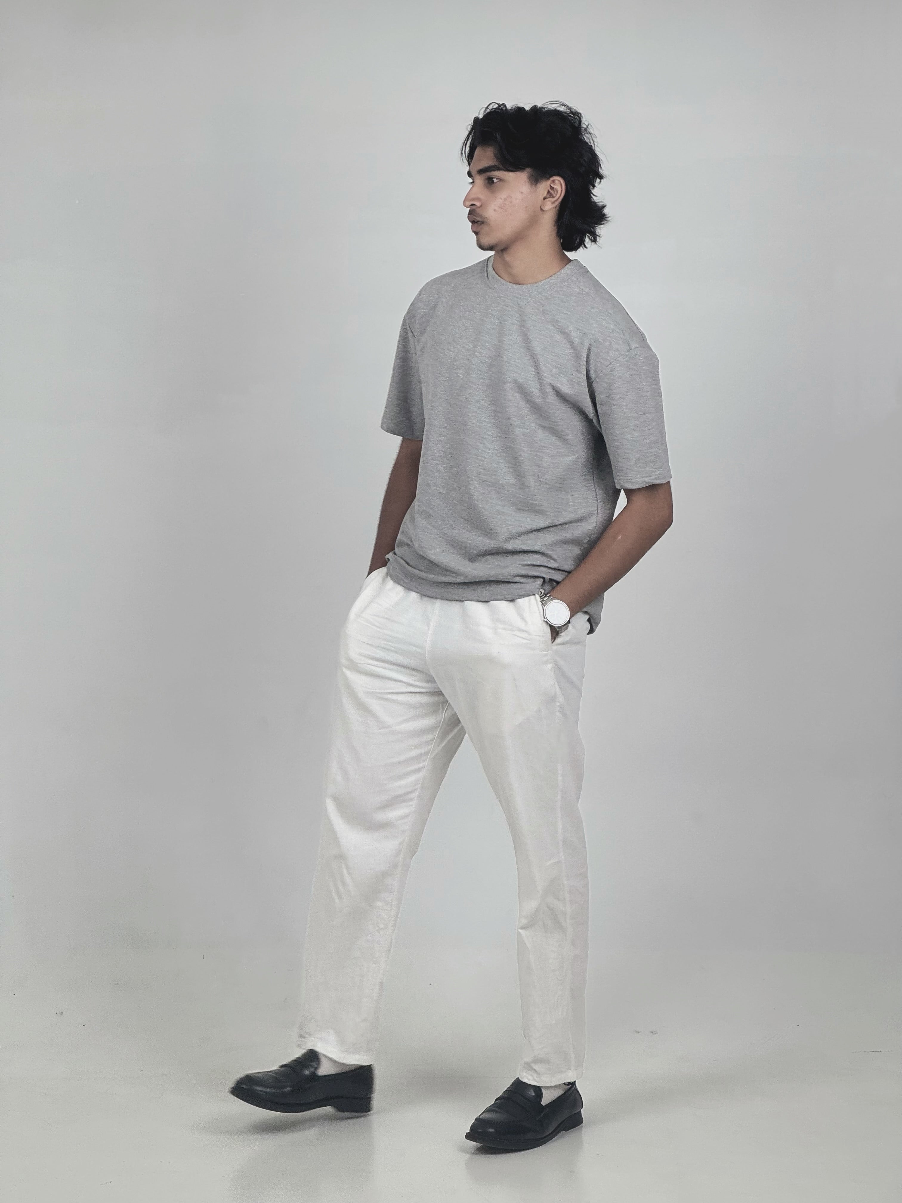Stone Grey Tee