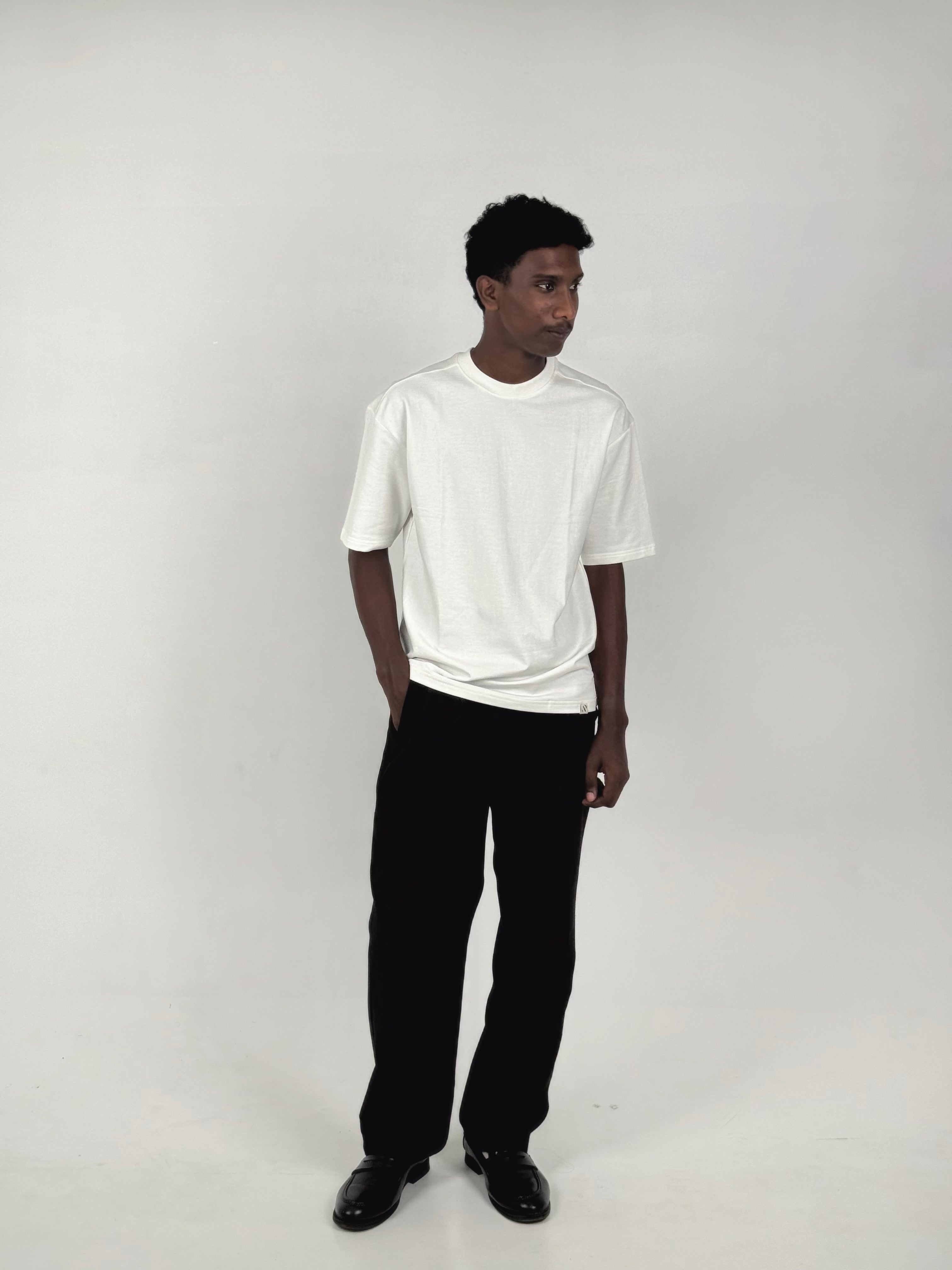 Bone White Tee