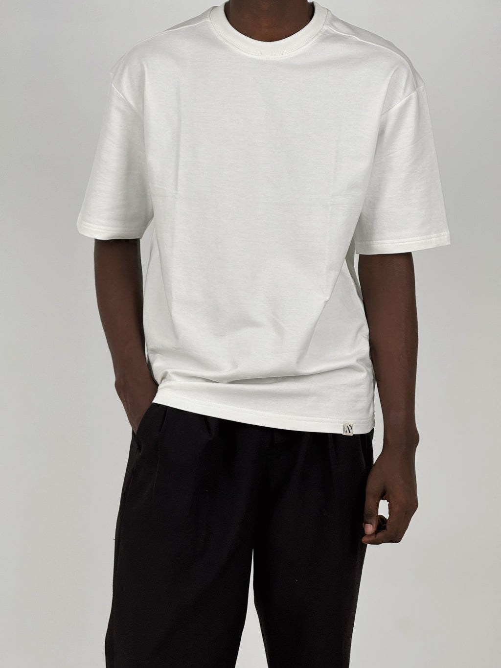 Bone White Tee