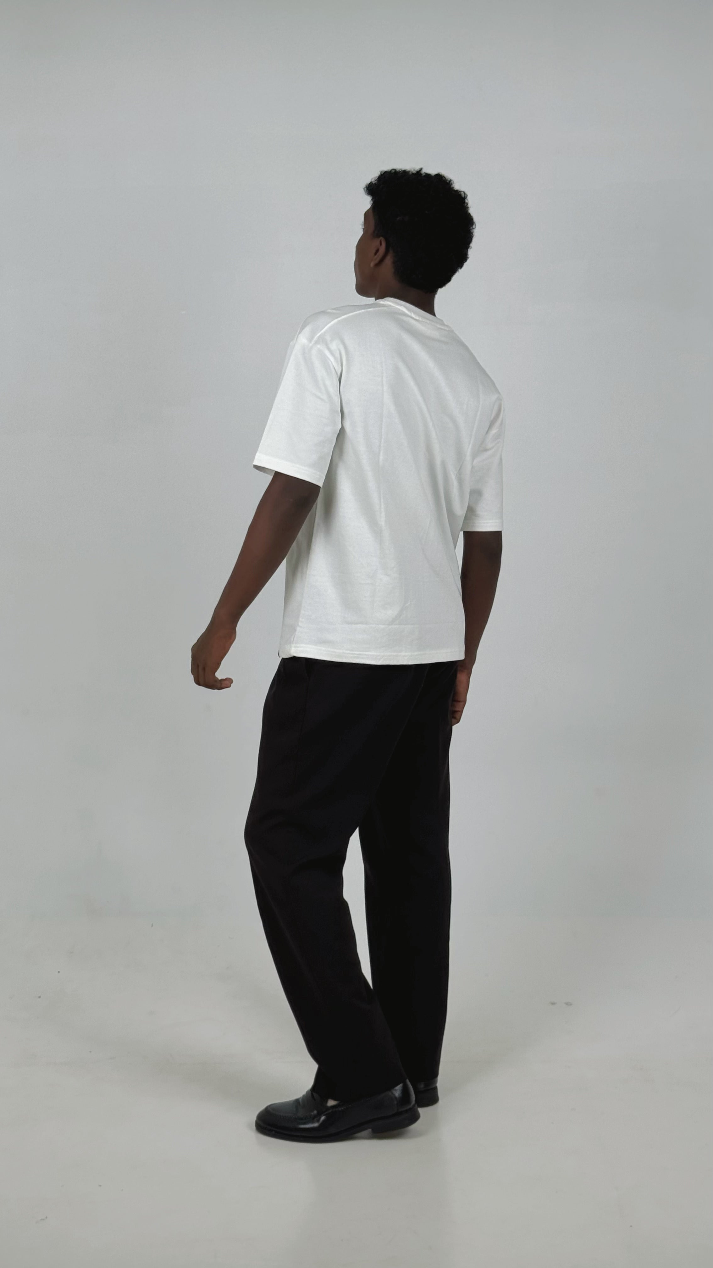 Bone White Tee